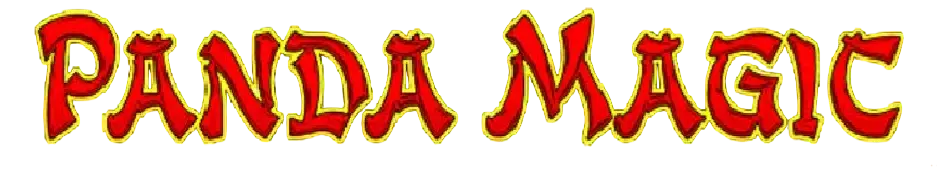 Panda Magic slot logo Konami